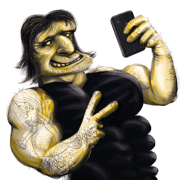 Жирафа и слонче са грешком